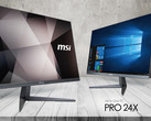The MSI Pro 24X AiO boasts a super-thin design with narrow bezels (Source: MSI)