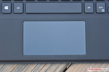 The touchpad also exceeded our expectations