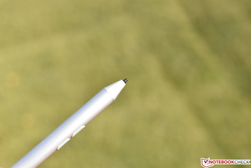 The tip isn't as natural-feeling as that of the Surface Pen.