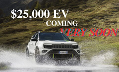 Jeep's upcoming EV may be very similar to the Avenger EV currently sold in Europe, but Jeep may need to up the range for it to make sense to US drivers. (Image source: Jeep - edited)