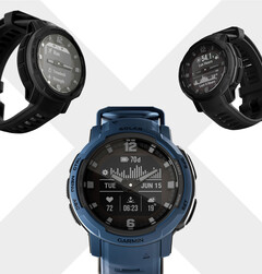 The Instinct Crossover series comes in multiple colours and styles. (Image source: Garmin)