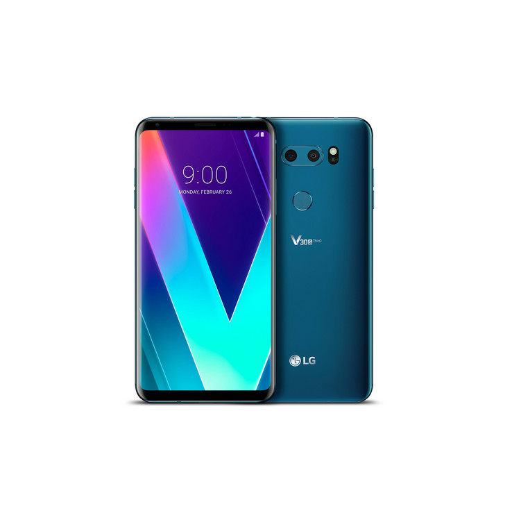The new LG V30S ThinQ is a modest upgrade on the earlier V30. (Source: LG)