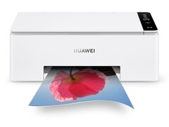 The Huawei PixLab V1 Color Inkjet printer is part of a range of new devices released with HarmonyOS 3. (Image source: Huawei)
