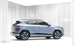 Aside from the obvious visual changes, the 2024 Hyundai Kona Electric also sports some technical upgrades (Image: Hyundai)