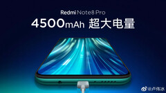 The Redmi Note 8 Pro&#039;s battery capacity has also been revealed. (Source: Redmi)