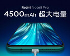 The Redmi Note 8 Pro's battery capacity has also been revealed. (Source: Redmi)