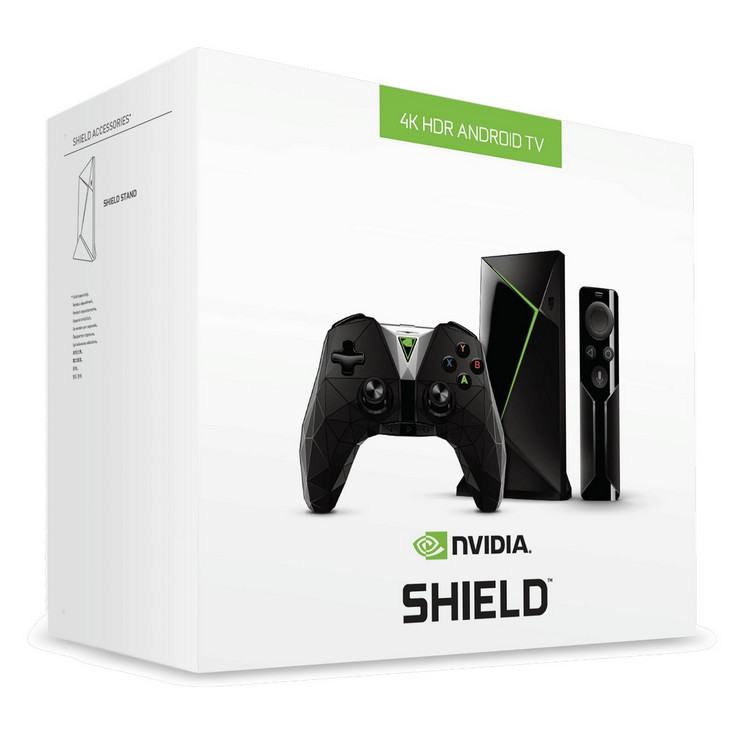 The SHIELD TV will include a controller and remote. (Source: Nvidia)