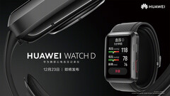 The Watch D is a Class II medical device. (Image source: Huawei)