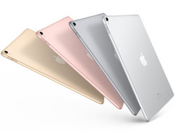 The Apple iPad 10.5 is available in Silver, Gold, Rose Gold, and Space Gray.