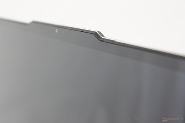 Top bezel protrudes much like on some newer Lenovo Yoga laptops
