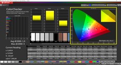 CalMAN ColorChecker calibration (Target Color Space P3)