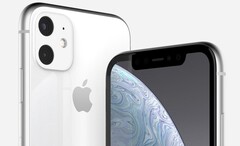 The next &quot;iPhone XR&quot; is expected to have a wide notch and dual camera setup. (Image source: OnLeaks/Pricebaba)
