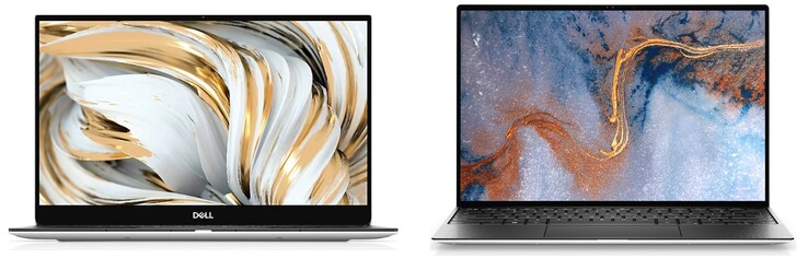 Dell XPS 13 9305 (L) and XPS 13 9310 (R). (Image source: Dell)