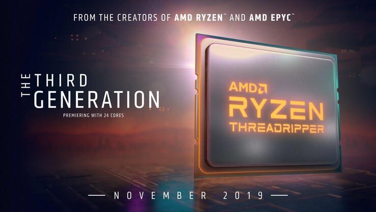 Third-generation Threadripper is coming. (Image source: AMD)