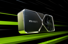 The RTX 4060 Ti and the RTX 4060 have advertised shader compute performance of 22 and 15 TFLOPs respectively. (Source: NVIDIA)