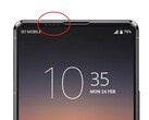This is how the micro-hole front camera of the Sony Xperia 1 V could possibly look like (Image: Sumahodigest)