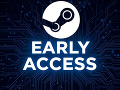 Steam early access banner is shown (Image source: Valve, with edits)