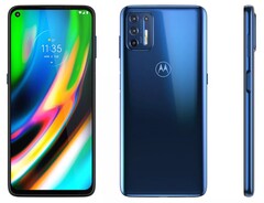 The Motorola G9 Plus has been spoiled ahead of its official launch by Slovakian carrier Orange. (Image: Orange/Motorola)