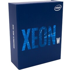 Intel Xeon W retail box (Source: Intel Newsroom)