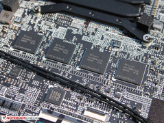 MSI solders the 16 GB of dual-channel RAM to the motherboard