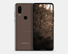 The Motorola P40 may have a glass rear panel. (Source: OnLeaks/91mobiles)