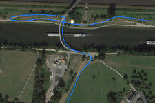 GPS test track Blackview A9 Pro