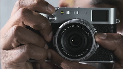 Rumours divulge that the Fujifilm X100VI would possibly possibly possibly accept as true with the same lens because the X100V, but that would not basically point out sensor-primarily based entirely IBIS is off the table. (Image supply: Fujifilm)