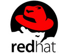 Red Hat Logo, featuring Shadow Man (aka, the man in the red hat). (Source: The Inquirer)