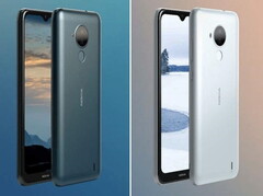 The Nokia C30 is expected to arrive in two colours. (Image source: Nokiapoweruser)