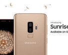 Samsung Galaxy S9+ in Sunrise Gold (Source: TechnoBuffalo)