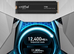 Crucial T700 PCIe 5.0 NVMe M.2 SSD (Source: Crucial)