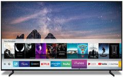 Samsung&#039;s 2019 range of smart TVs will debut the a new iTunes app from Apple. (Source: Samsung)