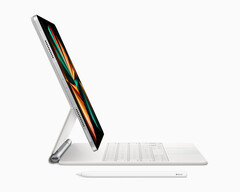 The new iPad Pro features Apple&#039;s Mac-optimized M1 processor and support for up to 16 GB of RAM making it more Mac-like than ever. (Image: Apple)