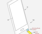 Samsung patent showing Note handset with breathalyzer-stylus accessory
