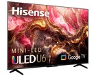 The 65-inch Hisense U6K has gone on sale as the Mini-LED TV received its steepest discount thus far (Image: Hisense)