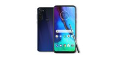 A Moto G Stylus 2021 render. (Source: Voice) A Moto G Stylus 2021 render. (Source: Voice)