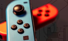 A new leak about a potential Switch 2 console has been linked to an old Nintendo patent. (Image source: Unsplash/USPTO - edited)