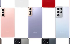 The Galaxy S21 series. (Source: Samsung)