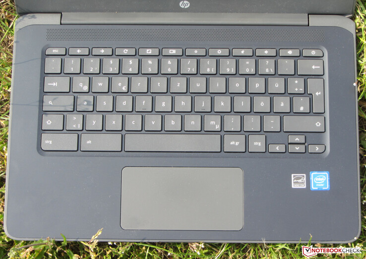 A look at the keyboard and trackpad on the Chromebook 14 G5