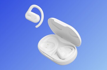 The Soundgear Sense is also available in all white (Image Source: JBL - edited)