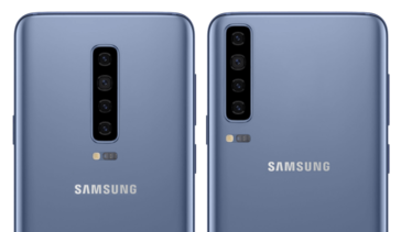 S10 concept images with vertically aligned main camera systems. (Image source: PhoneArena)