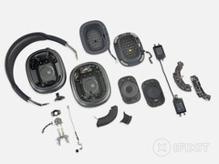 The AirPods Max are repairable by Apple's standards. (Image source: iFixit)