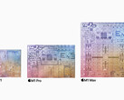 Apple has used silicon interconnect fabric to scale up the M1 for the M1 Pro and M1 Max. (Image: Apple)