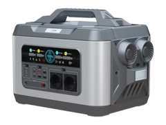 The Revolt HS-1200 power station can be recharged using solar panels. (Image source: Revolt)