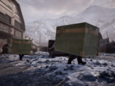 Two players sneaking in Metal Gear Solid Delta Snake Eater Fox Hunt Multiplayer Mode Image Source Konami Website