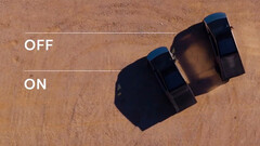 Cybertruck rear steering comparison (Image source: Cybertruck/X)