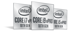 Intel 10th gen vPro processors are now available across mobile, desktop, and workstation. (Image Source: Intel)