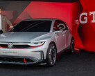 Thomas Schäfer, CEO Volkswagen Brand presents the new ID. GTI Concept at IAA in Munich, Germany. (Image source: Volkswagen)