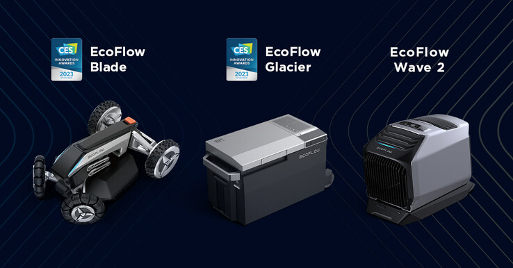 The EcoFlow Blade, Glacier and Wave 2. (Image source: EcoFlow)