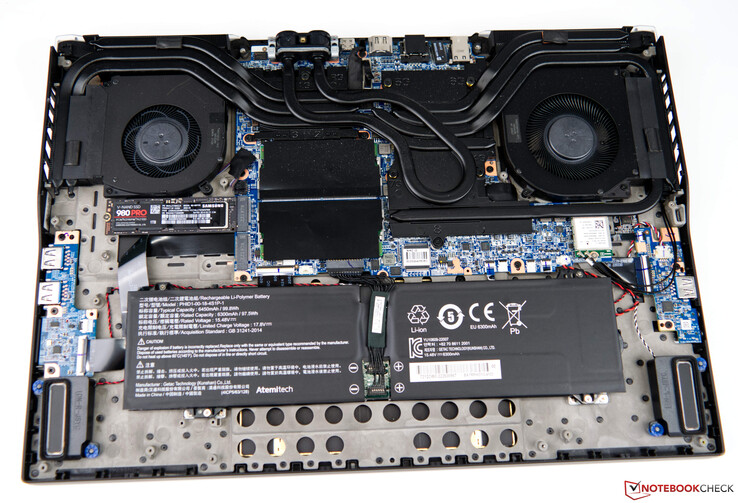 Schenker XMG Neo 17 M22 internals
